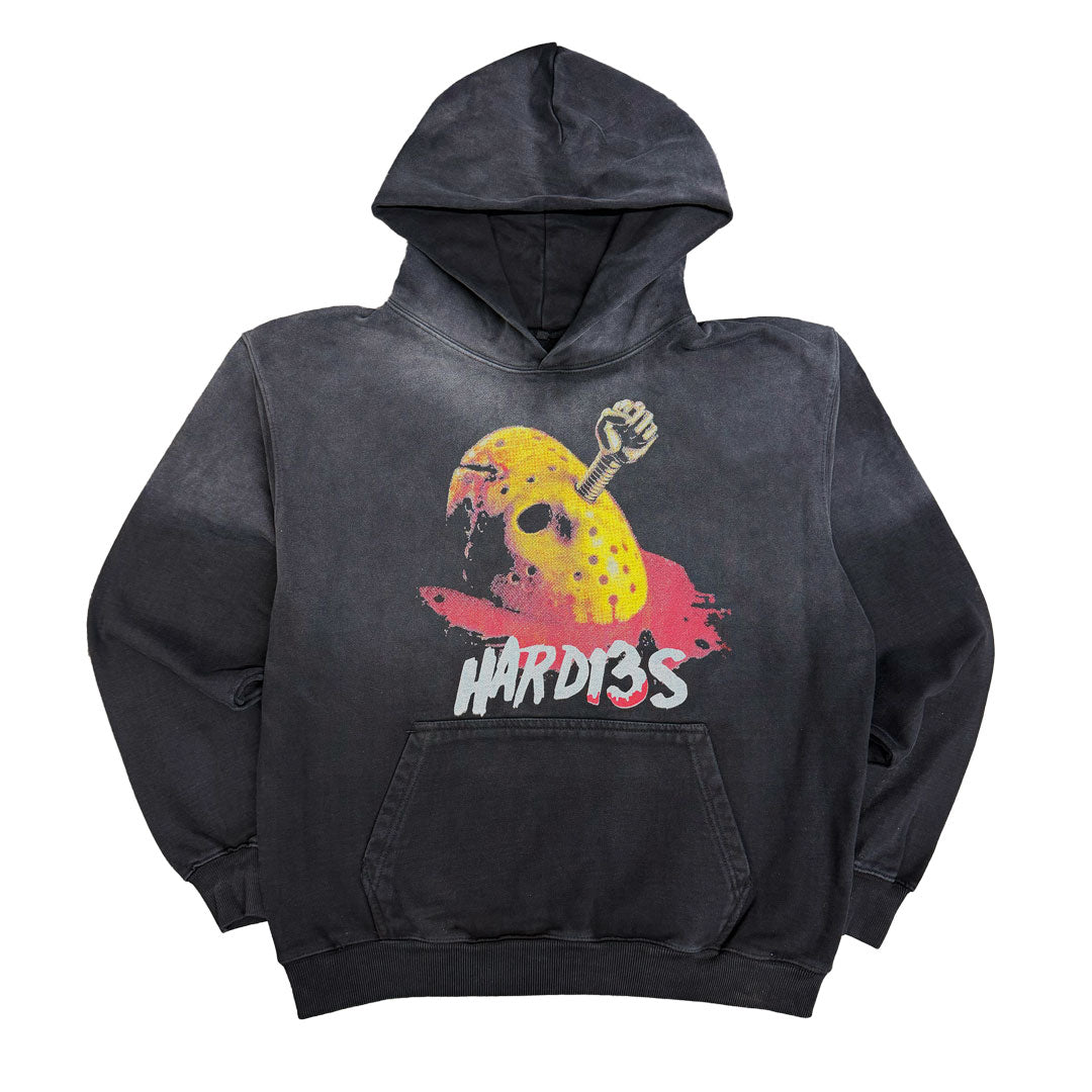 Fist mask pullover hoodie