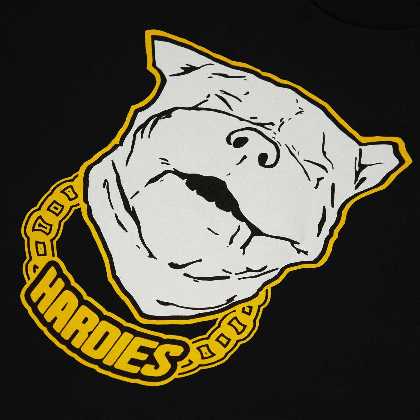 Happy Bulldog Tee - Black