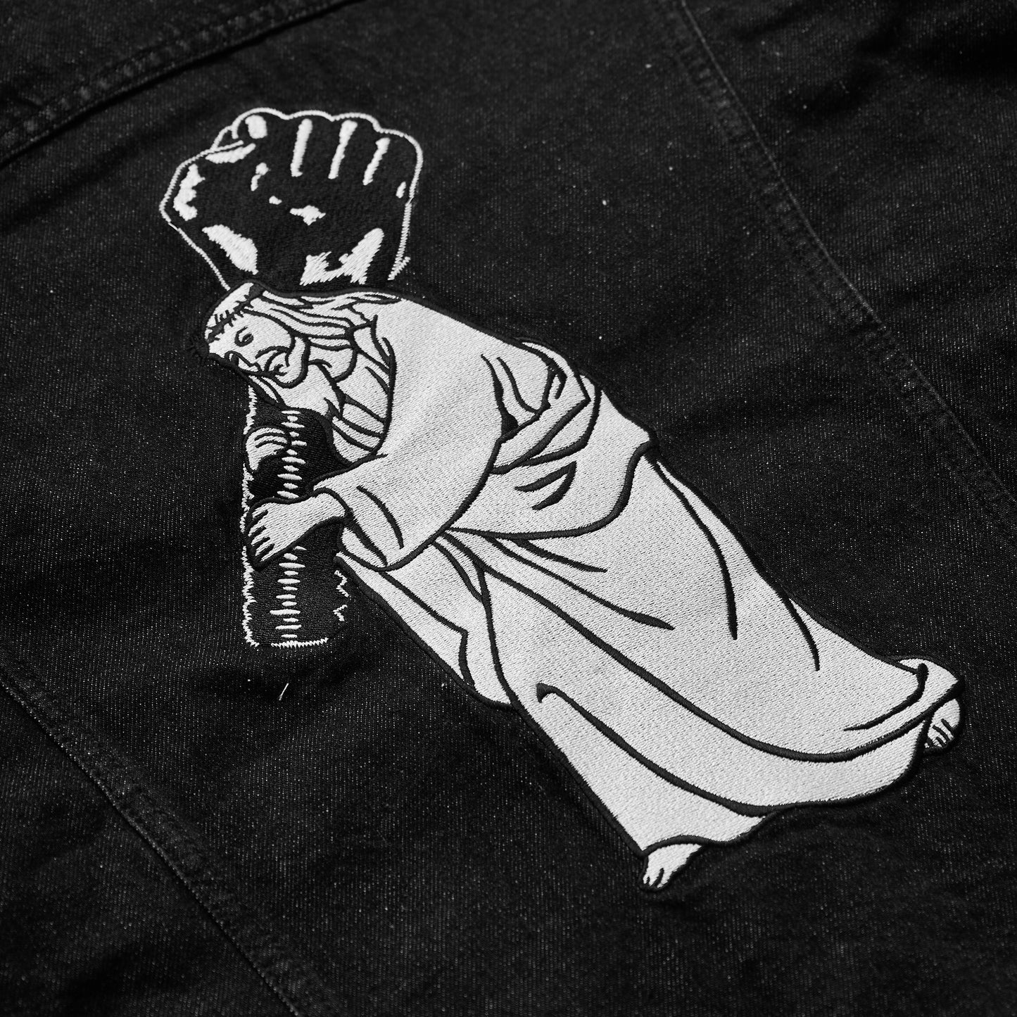 GBHG Denim Jacket - BLACK