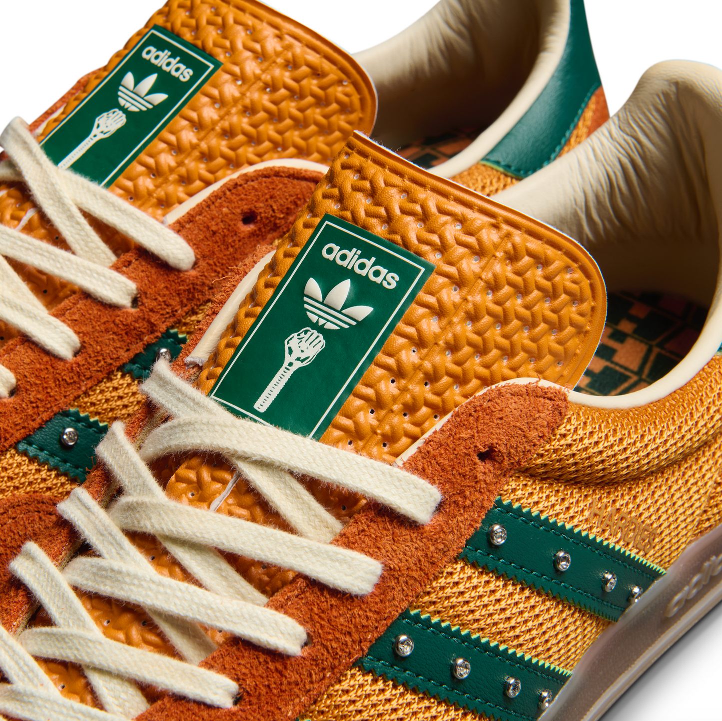 Hardies X Adidas Gazelle Orange/Green