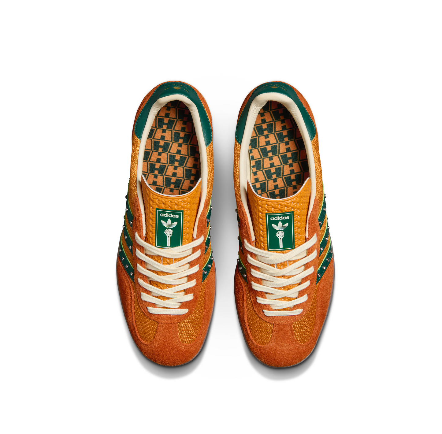Hardies X Adidas Gazelle Orange/Green