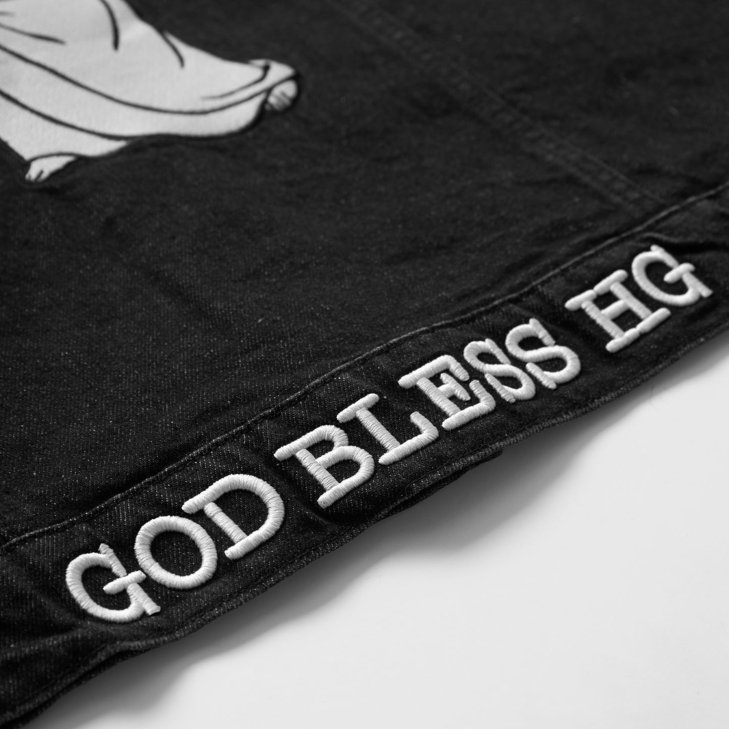 GBHG Denim Jacket - BLACK