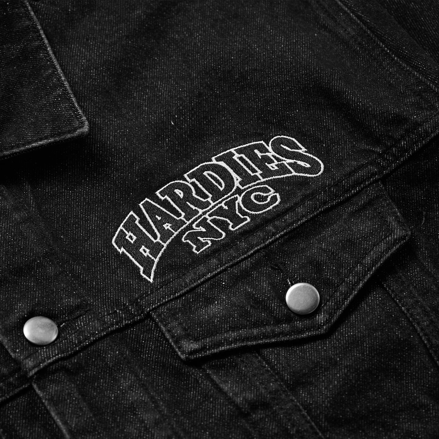 GBHG Denim Jacket - BLACK