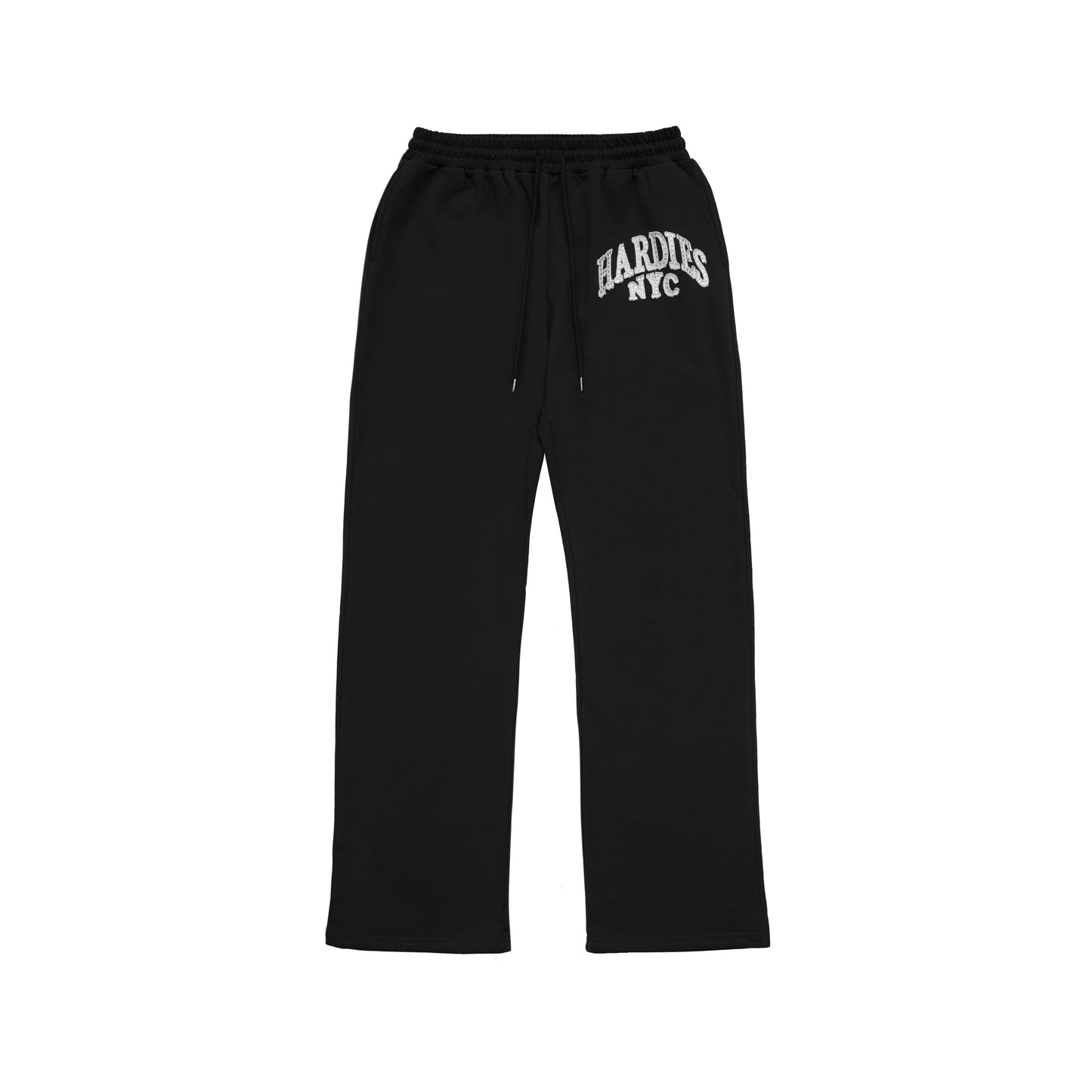 Rhinestone Sweatpants Black